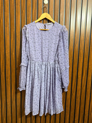 Chest 17  Lenght 34  Fabric Chiffon Western Branded Long Top Wear