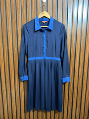 Chest 18  Length 39  Fabric silk Womens Long Top Outfit