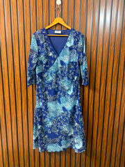 Chest 21  Length 44  Fabric chiffon Western Branded Womens Long Top