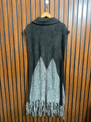 Chest large Western Branded Womens Poncho Branded Womens Western Poncho