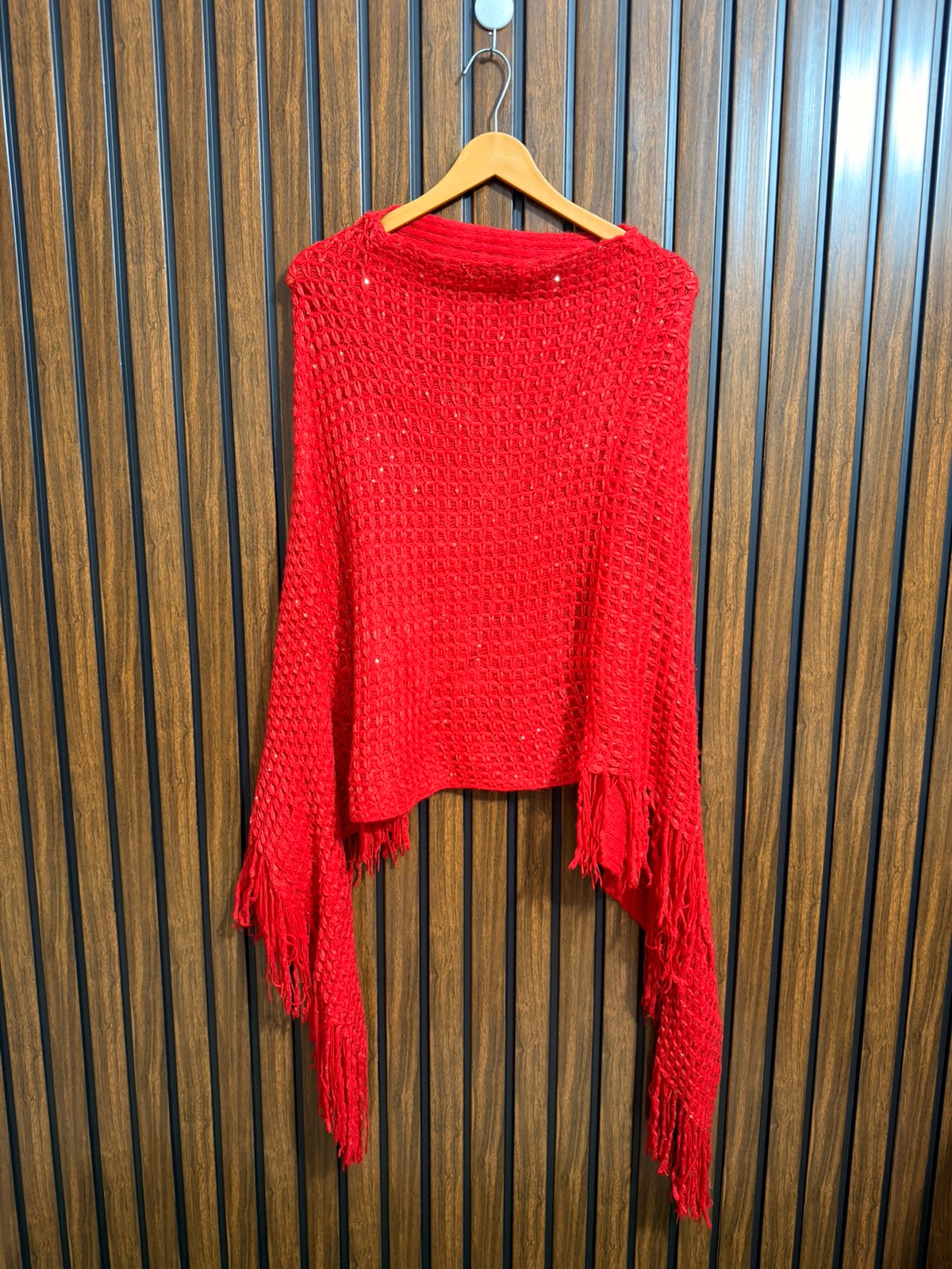 Chest medium Branded Western Poncho