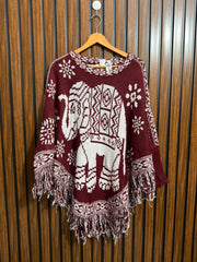 Chest free size Western Branded Poncho