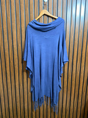 Chest free size Western Ponchos for Womens
