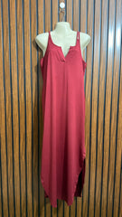 Chest 21  Lenght 50  Fabric silk jersey Western Branded Maxi Dress
