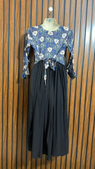 Chest 19  Lenght 46  Fabric chiffon Womens Western Long Maxi