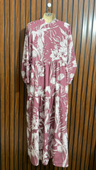 Chest 22  Lenght 57  Fabric silk Branded Womens Maxi Dress