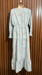 Chest 18  Lenght 52  Fabric cotton silk Branded Womens Long Maxi