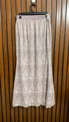 Waist 30  Lenght 41  Fabric net Western Ladies Skirts