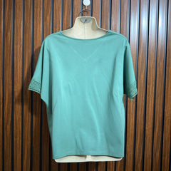 Chest 21  Lenght 19  Fabric jersey Western Crop Top For Women