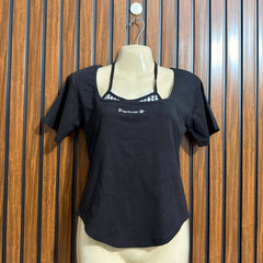 Chest 19  Lenght 20  Fabric jersey Womens Western Crop Top