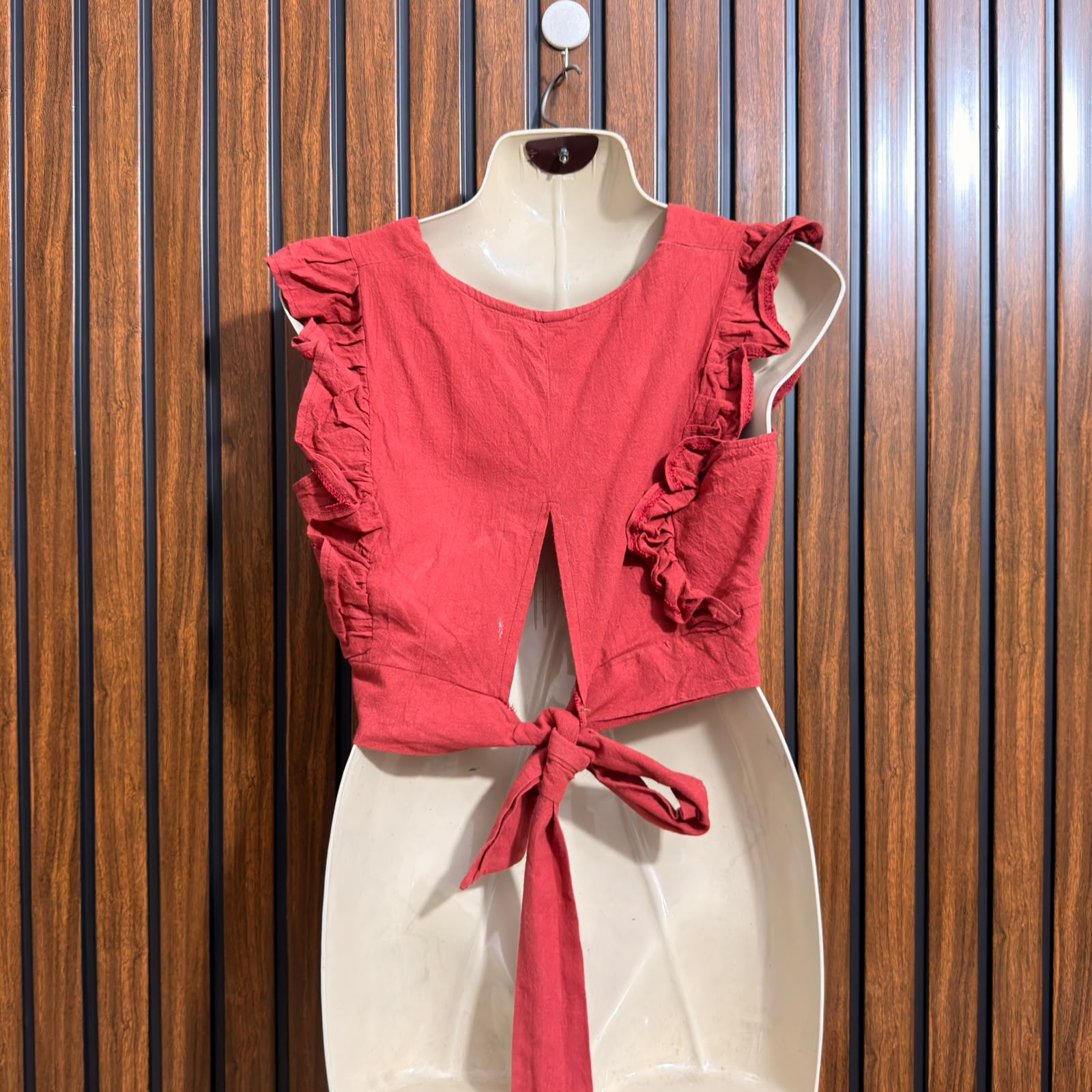 Chest 18  Lenght 33  Fabric rayon Branded Crop Top Wear