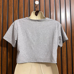 Chest 20  Lenght 14  Fabric jersey Western Branded Womens Crop Tops