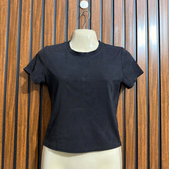 Chest 17  Lenght 17  Fabric jersey  Western Ladies Crop Tops