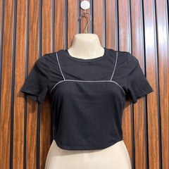 Chest 16  Lenght 14  Fabric jersey Western Ladies Crop Top Wear