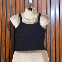 Chest 17  Lenght 15  Fabric jersey Western Branded Womens Crop Top
