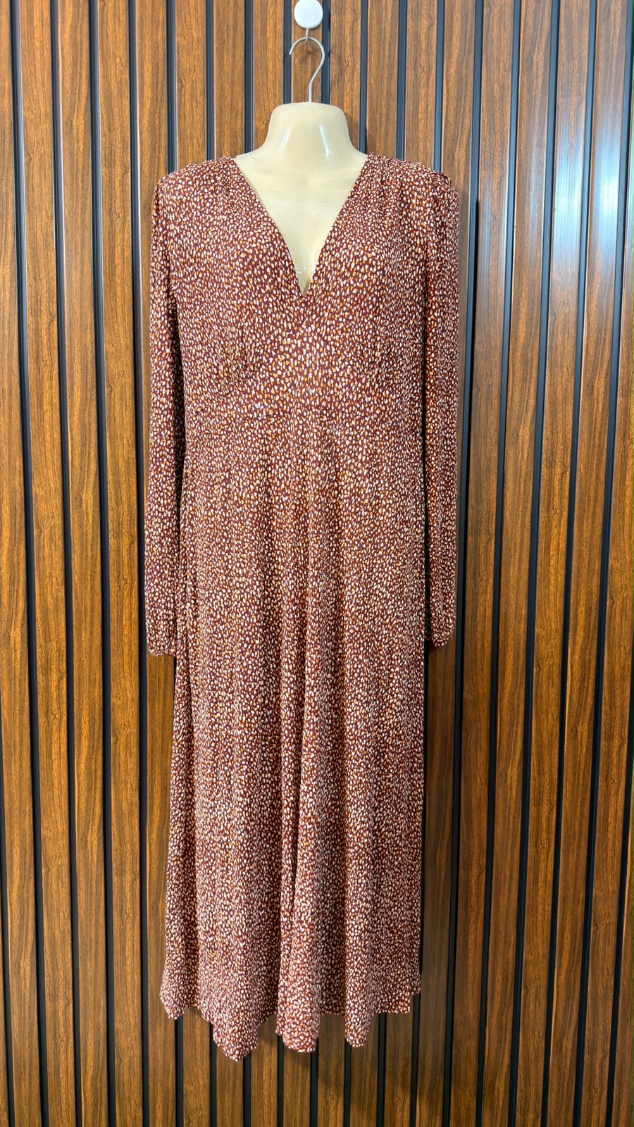 Chest 20  Lenght 47  Fabric Chiffon Branded Long Maxi Dress