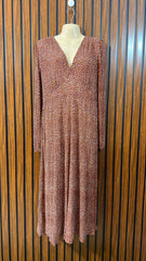Chest 20  Lenght 47  Fabric Chiffon Branded Long Maxi Dress