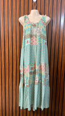 Chest 23  Lenght 47  Fabric linen Long Maxi
