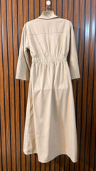 Chest 20  Lenght 48  Fabric cotton silk Western Womens Maxi Dress