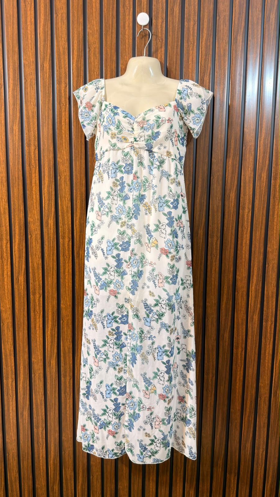Chest 17  Lenght 49  Fabric chiffon Western Branded Womens Long Maxi Clothing