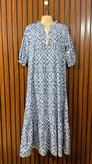 Chest 19  Lenght 54  Fabric silk Western Womens Maxi