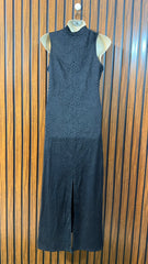 Chest 20  Lenght 53  Fabric silk jersey Western Branded Womens Long Maxi Outfit Dress