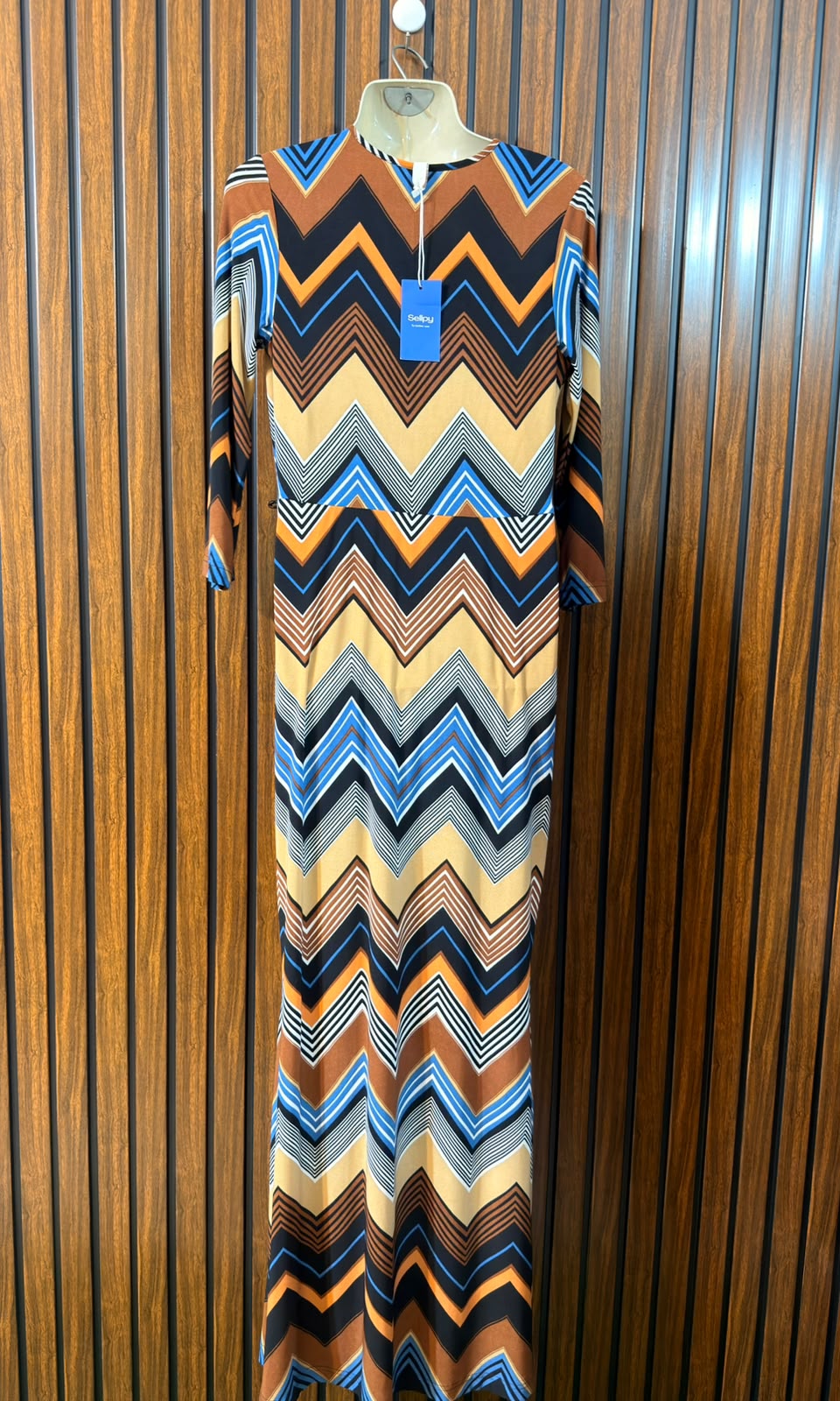 Chest 21  Lenght 58  Fabric silk jersey Western Womens Long Maxi