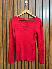 Chest 19  Length 24 Western Branded Womens Winter Top
