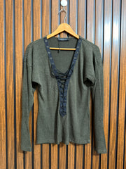 Chest 20  Length 24 Western Winter Top