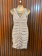 Chest 19  Lenght 34  Fabric silk jersey Western Womens Mini Dress