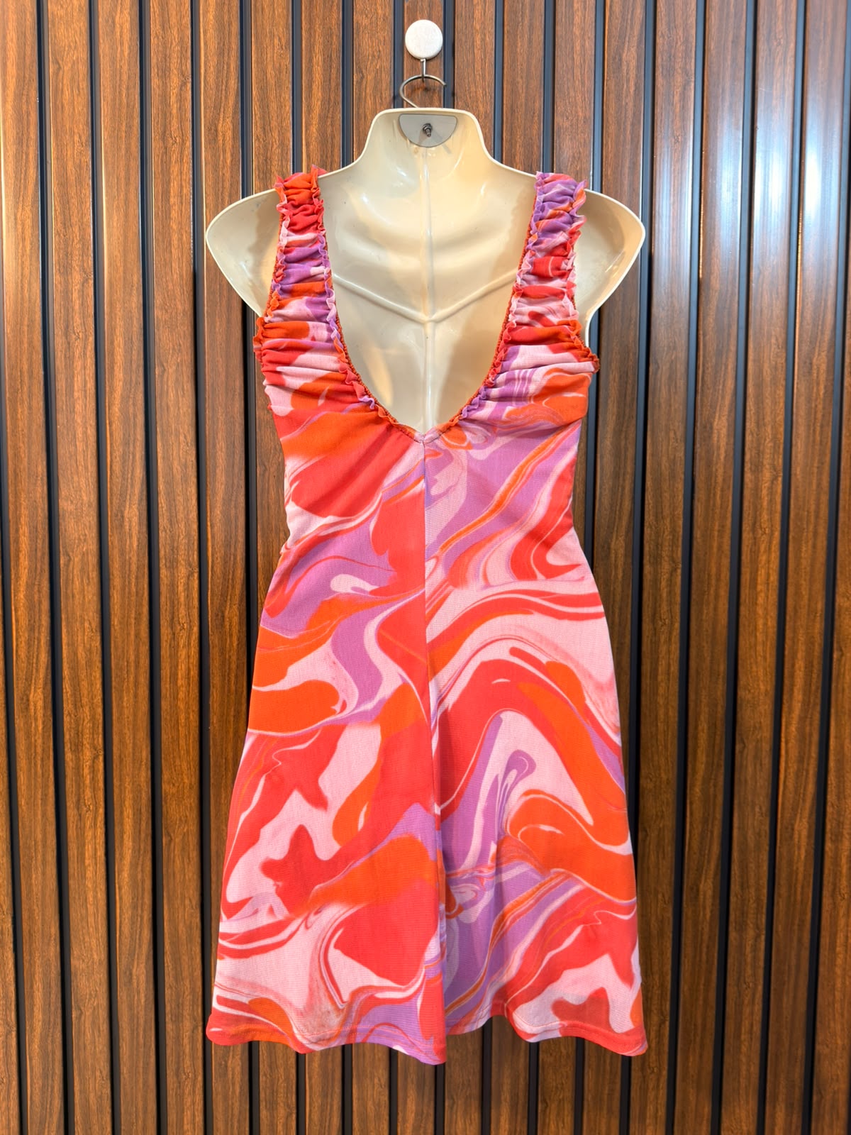 Chest 19  Lenght 31  Fabric net Branded Womens Mini Dress