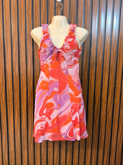 Chest 19  Lenght 31  Fabric net Branded Womens Mini Dress