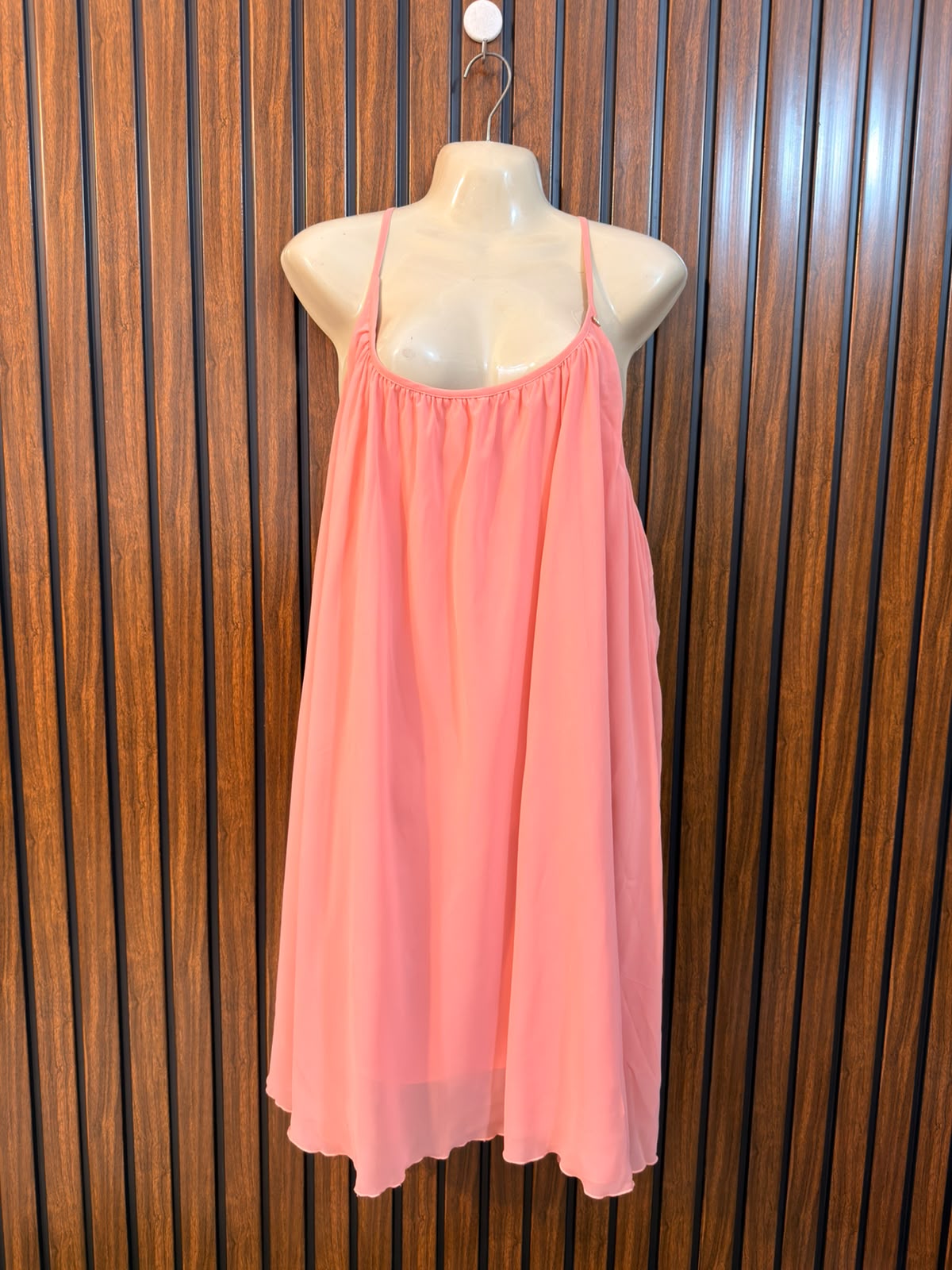 Chest 20  Lenght 37  Fabric Chiffon Womens Mini Dress