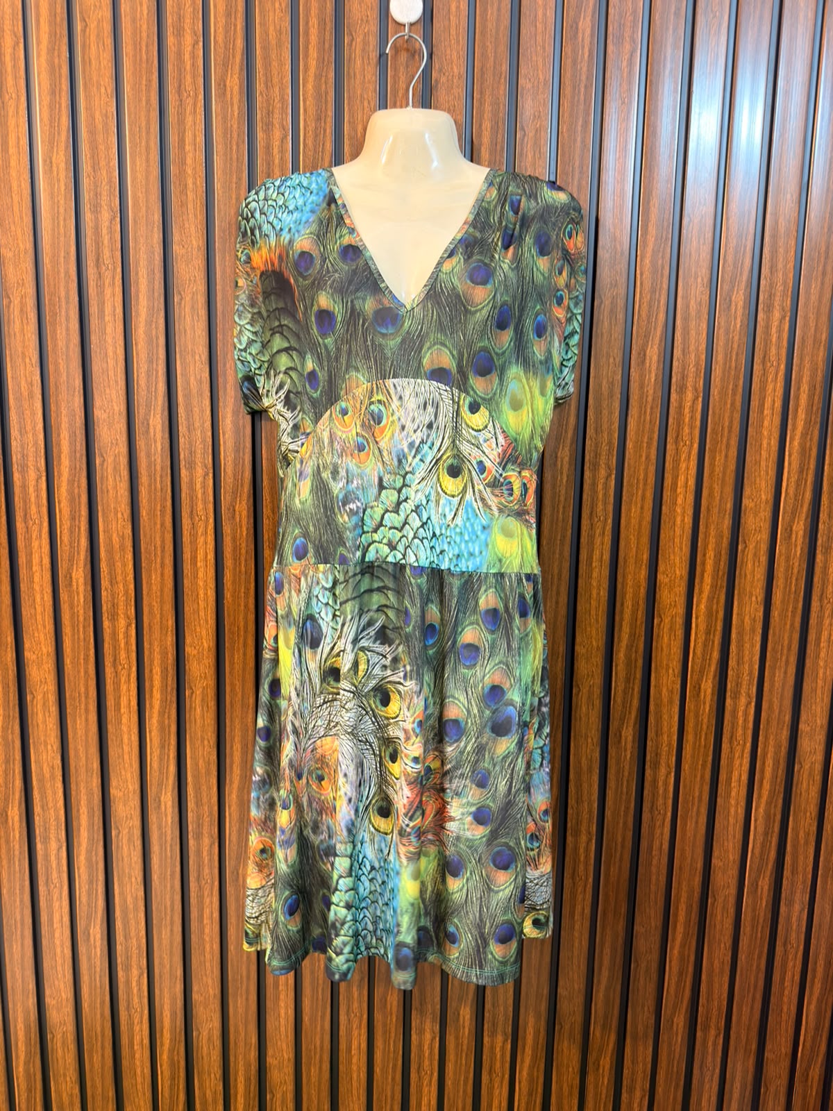 Chest 20  Lenght 37  Fabric silk jersey Western Mini Dress