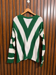 Chest small  baggy style  Lenght 29 Western Branded Womens Winter Wear Sweater