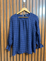 Chest 18  Length 25  Fabric Georgette Western Branded Womens Top