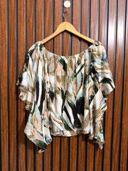 Chest 20  Length 22  Fabric Silk Western Branded Womens Top