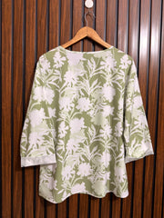 Chest 20  Length 27  Fabric Silk Western Branded Womens Top