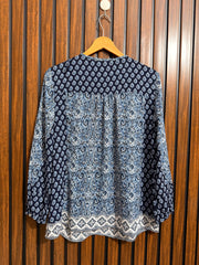 Chest 20  Length 25  Fabric Chiffon Western Branded Womens Tops