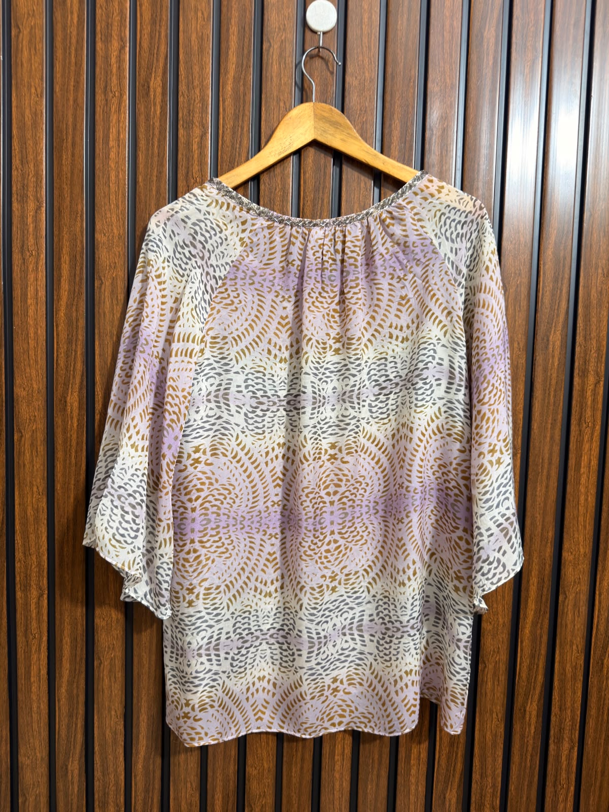 Chest 20  Length 26  Fabric Georgette Western Branded Womens Top
