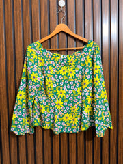 Chest 17  Length 21  Fabric Silk Western Branded Womens Top