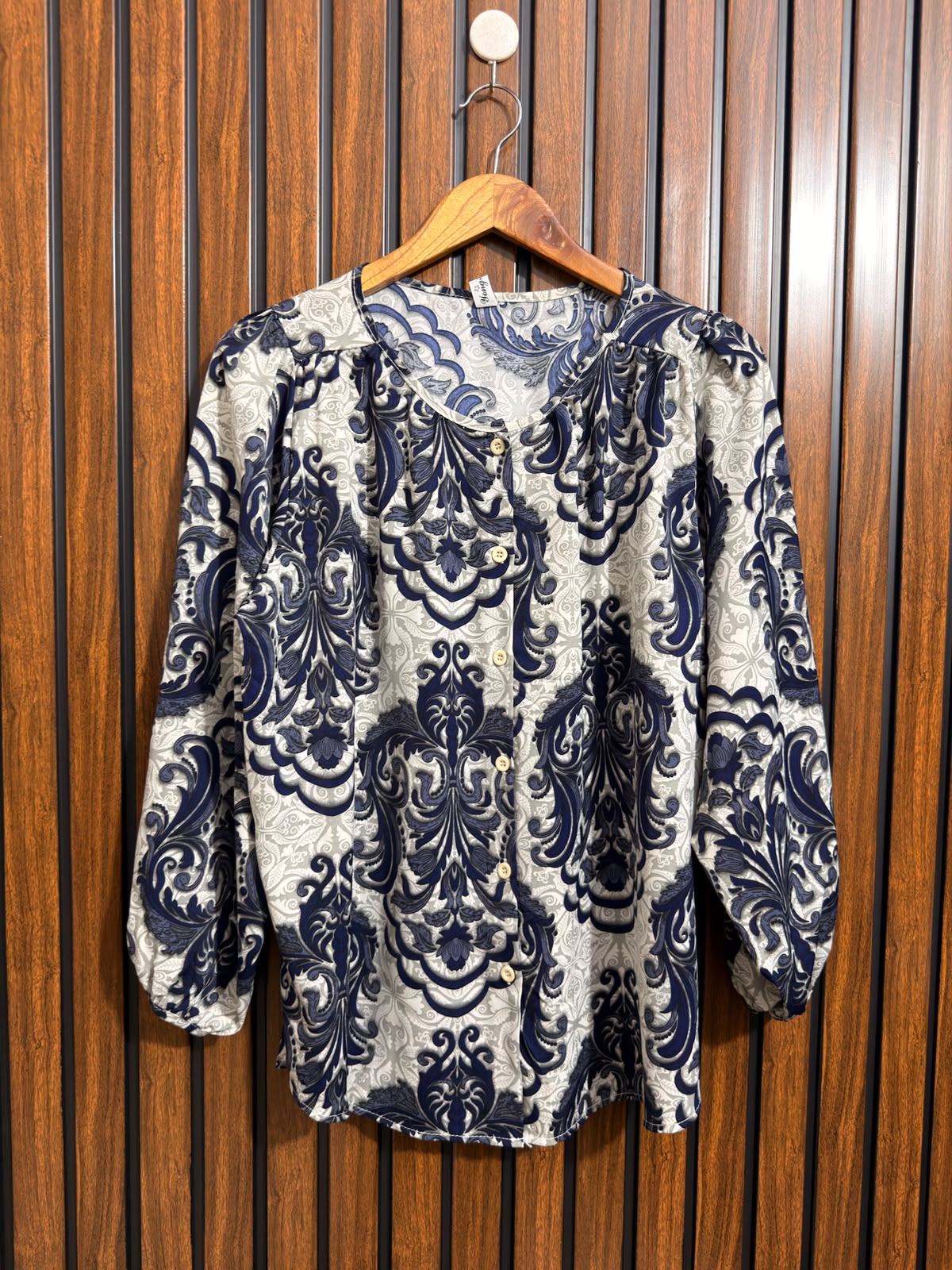 Chest 22  Length 25  Fabric Silk Western Branded Womens Top