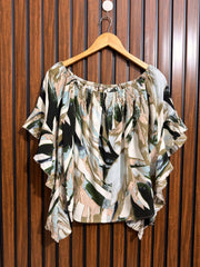 Chest 20  Length 22  Fabric Silk Western Branded Womens Top
