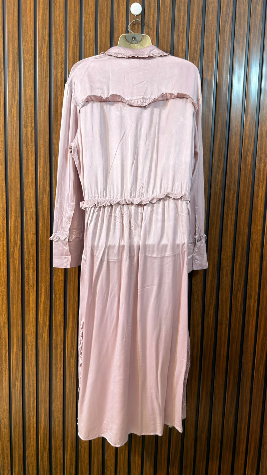 Chest 21  Lenght 50  Fabric silk Ladies Branded Maxi Dress