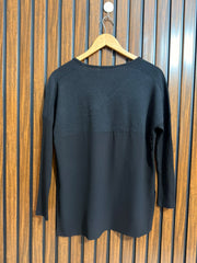 Chest 21  Lenght 25 to 27  Fabric chiffon and jersey Womens Branded Full Sleeve Top