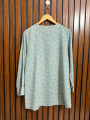 Chest 21  Lenght 29  Fabric Chiffon  Western Womens Top