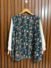 Chest 23  Lenght 26  Fabric Georgette Ladies Branded Top
