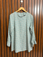 Chest 21  Lenght 29  Fabric Chiffon  Western Womens Top