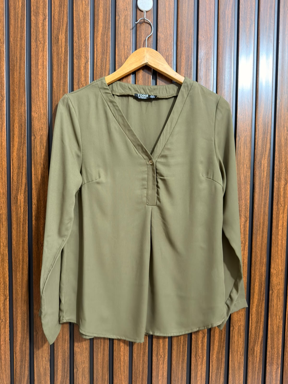 Chest 19  Lenght 25  fabric chiffon Full Sleeve Top for Ladies