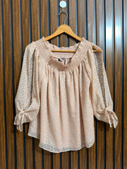 Chest 19  Lenght 24  Fabric chiffon Western Branded Ladies Top